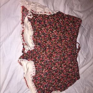 Floral shorts